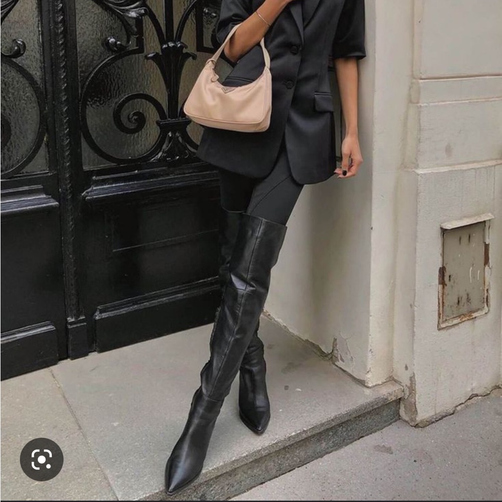 TONY BIANCO BLACK STEFANI BOOT IN BLACK COMO